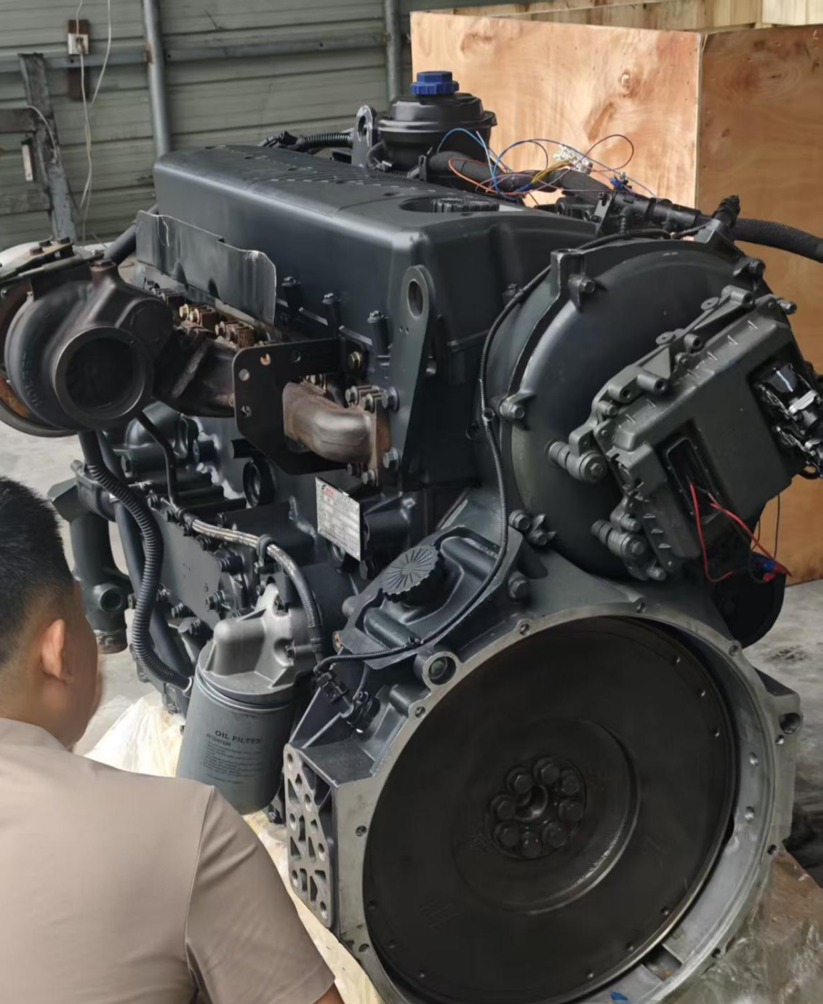 Peruánský zákazník kupuje originální tovární motory SFH, zkušební provoz na místě prošel perfektně
